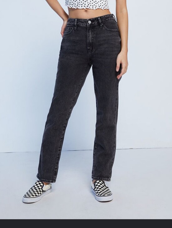 PacSun Denim - PacSun Vintage Black High Rise Mom Jean